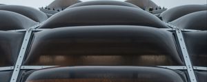 Preview wallpaper building, architecture, glass, shape, convex