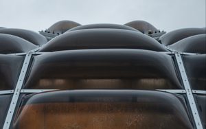 Preview wallpaper building, architecture, glass, shape, convex