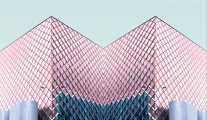 Preview wallpaper building, architecture, glass, modern