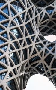 Preview wallpaper building, architecture, glass, facade, construction