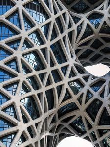 Preview wallpaper building, architecture, glass, facade, construction