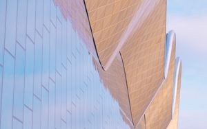 Preview wallpaper building, architecture, glass, pastel