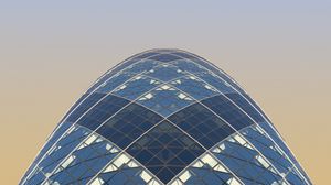 Preview wallpaper building, architecture, glass, sky, minimalism
