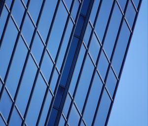 Preview wallpaper building, architecture, glass, sky, blue