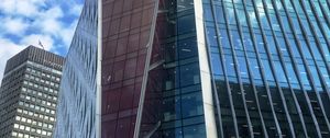 Preview wallpaper building, architecture, glass, construction