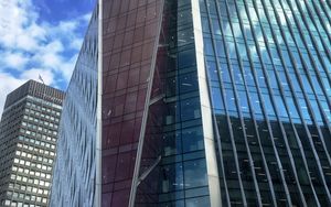 Preview wallpaper building, architecture, glass, construction