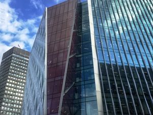 Preview wallpaper building, architecture, glass, construction