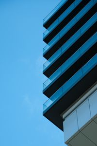 Preview wallpaper building, architecture, glass, sky, blue, minimalism