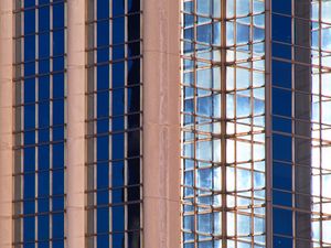 Preview wallpaper building, architecture, glass, reflection, facade