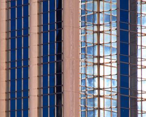 Preview wallpaper building, architecture, glass, reflection, facade