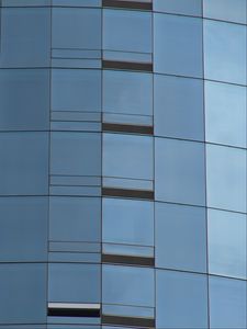 Preview wallpaper building, architecture, glass, gray
