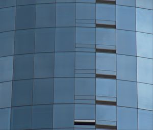 Preview wallpaper building, architecture, glass, gray
