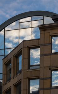 Preview wallpaper building, architecture, glass, windows, reflection
