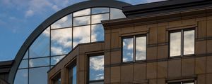 Preview wallpaper building, architecture, glass, windows, reflection