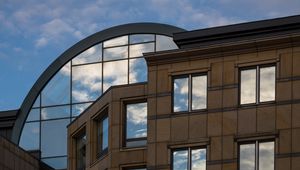 Preview wallpaper building, architecture, glass, windows, reflection