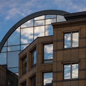 Preview wallpaper building, architecture, glass, windows, reflection