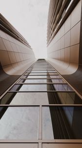 Preview wallpaper building, architecture, glass, brown