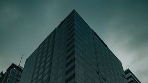 Preview wallpaper building, architecture, gray, dark