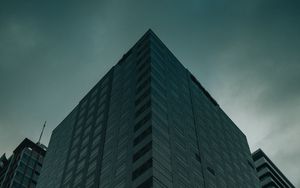 Preview wallpaper building, architecture, gray, dark
