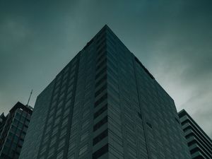 Preview wallpaper building, architecture, gray, dark