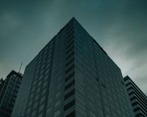 Preview wallpaper building, architecture, gray, dark