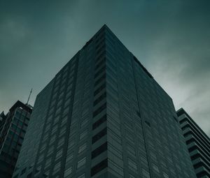 Preview wallpaper building, architecture, gray, dark