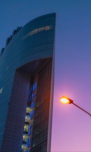 Preview wallpaper building, architecture, lantern, twilight