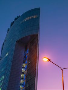 Preview wallpaper building, architecture, lantern, twilight