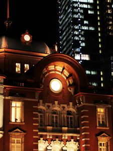 Preview wallpaper building, architecture, light, night, facade