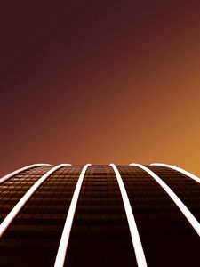 Preview wallpaper building, architecture, lines, backlight
