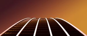 Preview wallpaper building, architecture, lines, backlight
