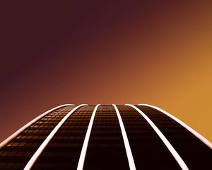 Preview wallpaper building, architecture, lines, backlight