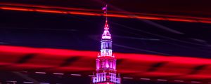 Preview wallpaper building, architecture, long exposure, evening