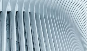 Preview wallpaper building, architecture, minimalism, columns, white