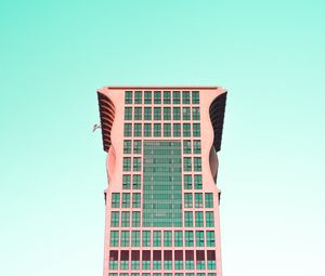 Preview wallpaper building, architecture, minimalism, high-rise
