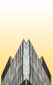 Preview wallpaper building, architecture, minimalism, geometry