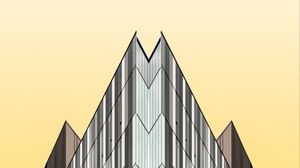 Preview wallpaper building, architecture, minimalism, geometry