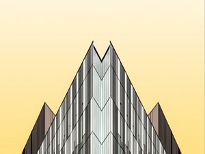 Preview wallpaper building, architecture, minimalism, geometry