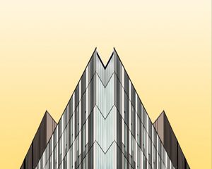 Preview wallpaper building, architecture, minimalism, geometry