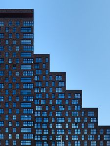 Preview wallpaper building, architecture, minimalism, facade