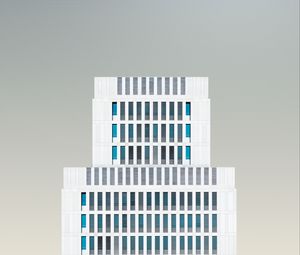 Preview wallpaper building, architecture, minimalism, white
