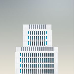 Preview wallpaper building, architecture, minimalism, white