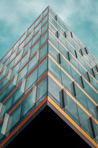 Preview wallpaper building, architecture, minimalism, facade, glass