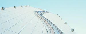 Preview wallpaper building, architecture, minimalism, construction, white