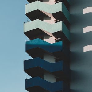 Preview wallpaper building, architecture, multistorey, minimalism, shadow