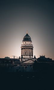 Preview wallpaper building, architecture, old, dusk, dark