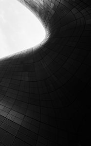 Preview wallpaper building, architecture, shape, bw, gray