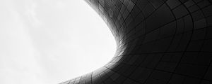Preview wallpaper building, architecture, shape, bw, gray