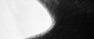 Preview wallpaper building, architecture, shape, bw, gray