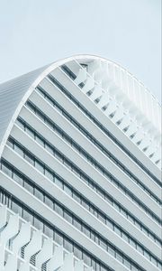 Preview wallpaper building, architecture, shape, design, white